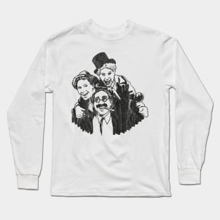 VINTAGE- brothers film comedian Long Sleeve T-Shirt